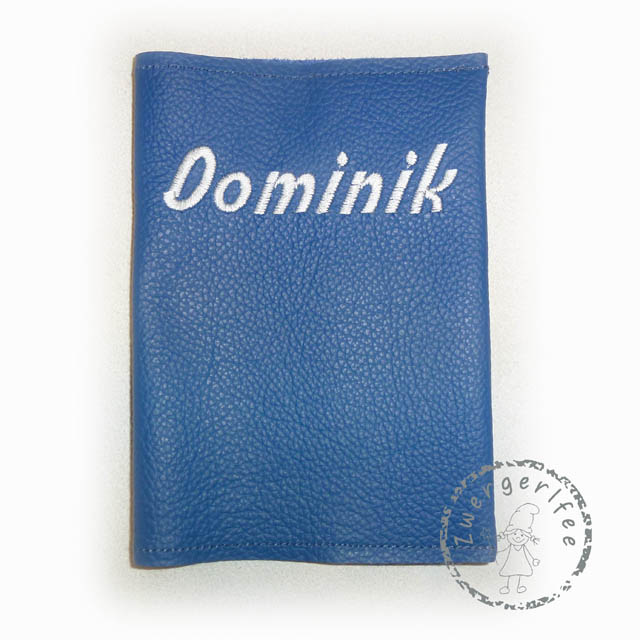 Reisepasshülle mit Name